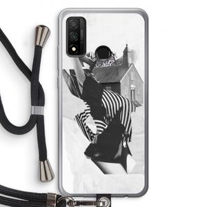 House: Huawei P Smart (2020) Transparant Hoesje met koord