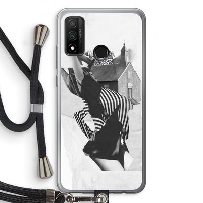 House: Huawei P Smart (2020) Transparant Hoesje met koord