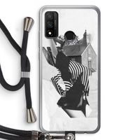 House: Huawei P Smart (2020) Transparant Hoesje met koord