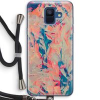 Alone: Samsung Galaxy A6 (2018) Transparant Hoesje met koord