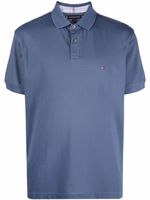 Tommy Hilfiger polo à logo brodé - Bleu