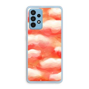 Lichte Wolken: Samsung Galaxy A52 Transparant Hoesje