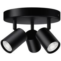 Philips Lighting 8719514554535 IMAGEO WiZ Spots 3x5W B 22-65K RGB RD LED-plafondlamp LED GU10 15 W Zwart - thumbnail