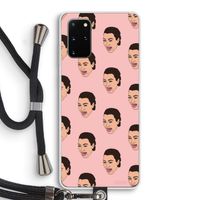 Ugly Cry Call: Samsung Galaxy S20 Plus Transparant Hoesje met koord
