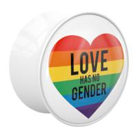 Double Flared Plug met Pride! Design Acryl Tunnels & Plugs - thumbnail