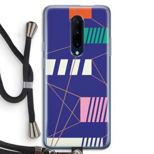 Gestalte 5: OnePlus 7 Pro Transparant Hoesje met koord