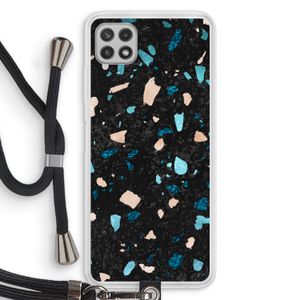 Terrazzo N°11: Samsung Galaxy A22 4G Transparant Hoesje met koord