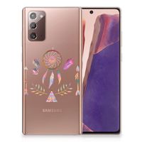 Samsung Note 20 Telefoonhoesje met Naam Boho Dreamcatcher - thumbnail