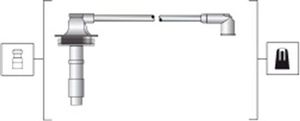 Bougiekabelset MSK1279