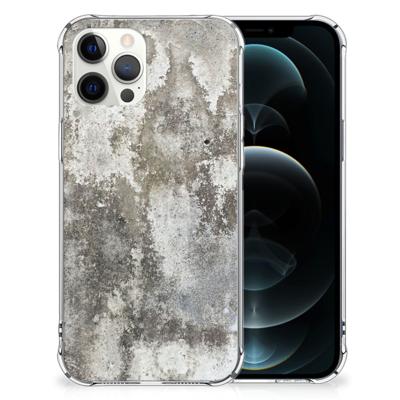iPhone 12 Pro Max Anti-Shock Hoesje Beton Print iPhone 12 Pro Max Anti-Shock Hoesje Beton Print