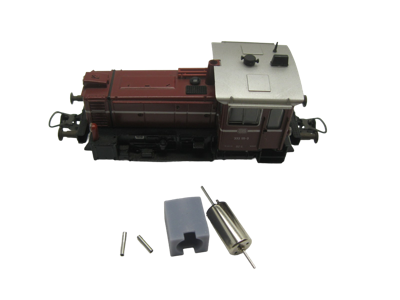 micromotor HR007 HO motor ombouwset voor Roco Köf III Altes Modell