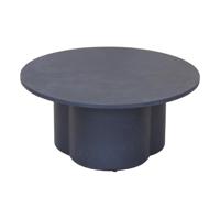 Tower Living Ronde Salontafel 'Palazzo' Teakhout met betonlook, 83cm