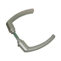 Ivana 46925 deurkrukken Basic blokmodel F1 - deurdikte 48-62 mm