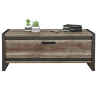 Salontafel Malt 120x60 cm oud eiken met antraciet - thumbnail