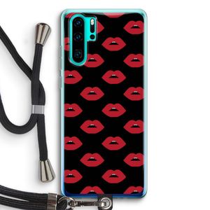 Lips: Huawei P30 Pro Transparant Hoesje met koord