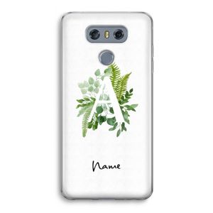 Green Brush: LG G6 Transparant Hoesje