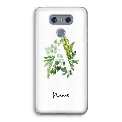 Green Brush: LG G6 Transparant Hoesje