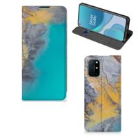 OnePlus 8T | Standcase | Marble Blue Gold