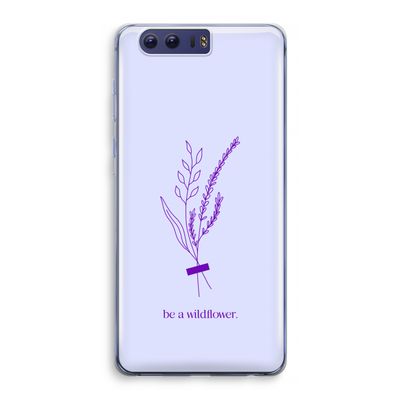 Be a wildflower: Honor 9 Transparant Hoesje