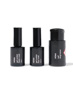 HEMA Base And Topcoat Gel Polish Set