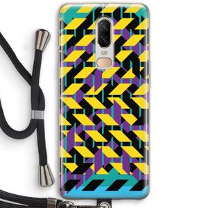 Skew Bee 3: OnePlus 6 Transparant Hoesje met koord