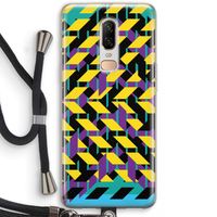 Skew Bee 3: OnePlus 6 Transparant Hoesje met koord