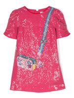 Marc Jacobs Kids robe à imprimé graphique - Rose - thumbnail