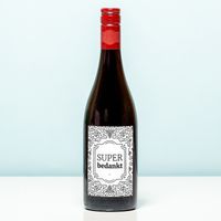 Wijnfles Super Bedankt - Rood (Merlot)