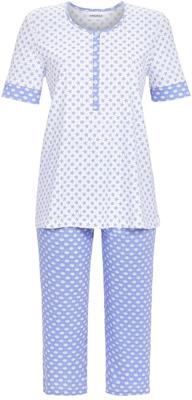 Katoenen pyjama zeesterren blauw