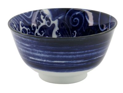 Japanse porseleinen kom - Tokyo Design Studio - Japonism Carp - 350ml - 12.7x6.8cm
