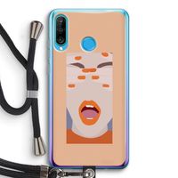 Surprise: Huawei P30 Lite Transparant Hoesje met koord