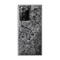 Vexx Black City : Samsung Galaxy Note 20 Ultra / Note 20 Ultra 5G Transparant Hoesje