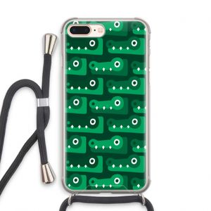 Crocs: iPhone 7 PLUS Transparant Hoesje met koord