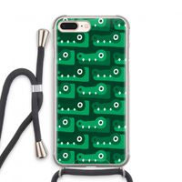 Crocs: iPhone 7 PLUS Transparant Hoesje met koord