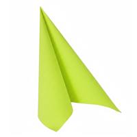 Conpax Luxe servetten - Fel groen - 20x stuks - 33 x 33 cm - 3 laags papier - Tafel dekken