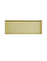 Hotbath &MORE Inbouwnis 30x80x10cm met LED IP44 Geborsteld Messing PVD