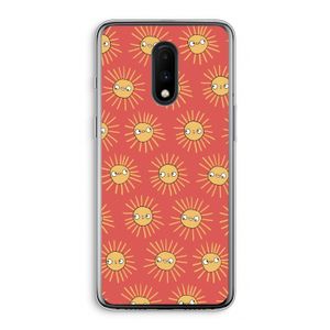 Zon: OnePlus 7 Transparant Hoesje