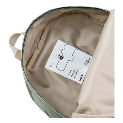 Done By Deer kinderrugzak croco groen 5 l