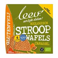 Leev Caramel stroopwafel glutenvrij bio