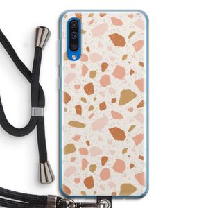 Terrazzo N°18: Samsung Galaxy A50 Transparant Hoesje met koord