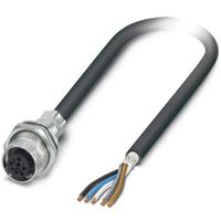 Phoenix Contact 1419331 Sensor/actuator inbouwconnector M12 Aantal polen (sensoren): 5 Bus, inbouw 2.00 m 1 stuk(s)