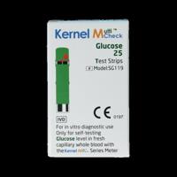 Multicheck glucose teststrips 25 Stuks