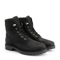 Travelin' Men - lace-up boot casual - Zwart - Maat 45 Travelin' Men - lace-up boot casual - Zwart - Maat 45