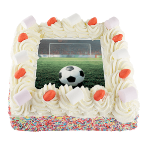 Voetbal Slagroomtaart