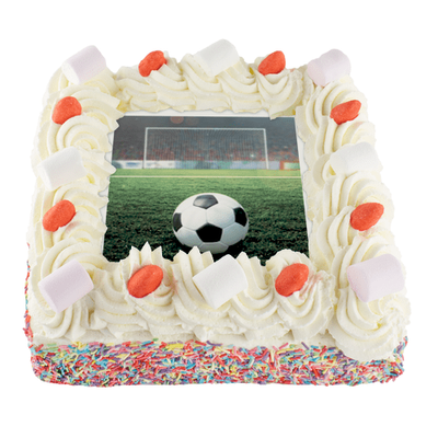 Voetbal Slagroomtaart