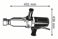 Bosch Professional 0601435103 Bosch Power Tools Slagmoersleutel - thumbnail