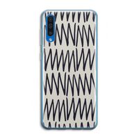 Marrakech Zigzag: Samsung Galaxy A50 Transparant Hoesje Marrakech Zigzag: Samsung Galaxy A50 Transparant Hoesje
