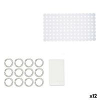 Badset Berilo Wit PVC Polyethyleen EVA 28 x 42 x 6 cm (12 Stuks)