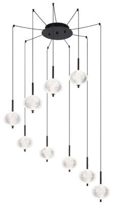 Globo Unieke hanglampCeps 9-lichts - 16042-9H