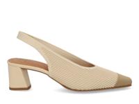 Miss Elastic 75021 crema avena Wit maat 39